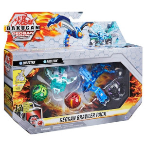Set de joaca Bakugan Geogan Brawler, Insectra si Arcleon - Img 1