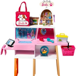Set De Joaca Barbie Estate, Magazin cu Accesorii pentru Animalute
