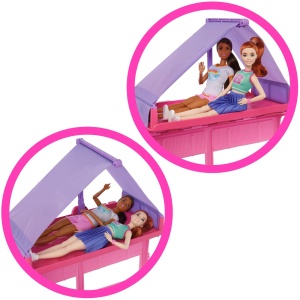 Set de Joaca Barbie Estate, Rulota cu Accesorii si Detalii Realiste - Img 5