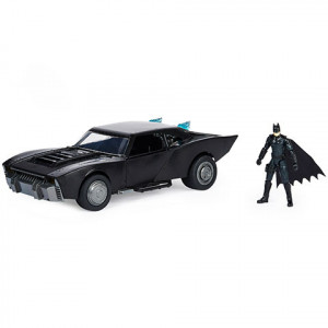 Set de joaca Film Batman - Figurina si Batmobil cu Lumini si Sunete - Img 2