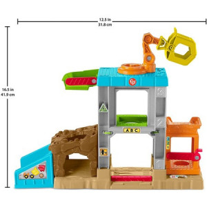 Set de joaca Fisher-Price Little People - Santierul de constructii - Img 5