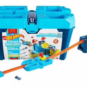 Set de Joaca Hot Wheels, Pista de Masini Truck Builder Stunt Crash - Img 3