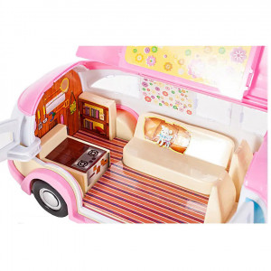 Set de joaca Malplay, Masina de inghetata pentru papusi cu accesorii, 25 cm - Img 6