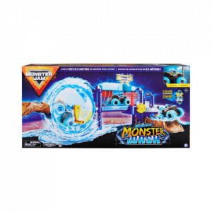 Set de joaca Monster Jam - Spalatorie auto