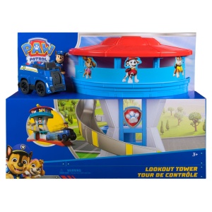 Set de Joaca Paw Patrol Adventure, Turn de Observatie cu Vehicul si Figurina Chase - Img 2