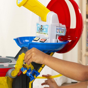 Set de joaca Paw Patrol Mighty Pups - Patrula Catelusilor Turnul de control urias cu telescop 80 cm - Img 8