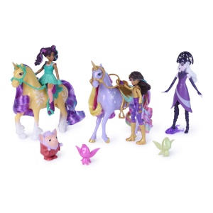 Set de joacă Spin Master Unicorn Academy, figurine detaliate și accesorii, multicolor, 25.40x40.64x7.62cm - Img 8
