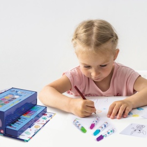 SET DE PICTURA IN VALIZA DE CARTON STITCH - Img 3
