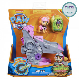 Set Figurina cu Vehicul,Paw Patrol,Skye,Dino Rescue - Img 7