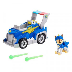 Set Figurina cu Vehicul Transformabil Paw Patrol - Rescue Knights Chase - Img 3