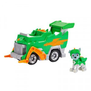 Set Figurina cu Vehicul Transformabil Paw Patrol - Rescue Knights Rocky - Img 4