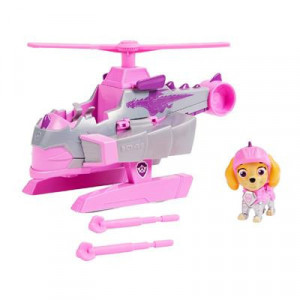 Set Figurina cu Vehicul Transformabil Paw Patrol - Rescue Knights Skye - Img 3