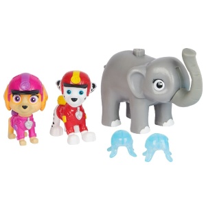 Set Figurine Paw Patrol Jungle Pups, Marshall, Skye si Elephant - Img 3