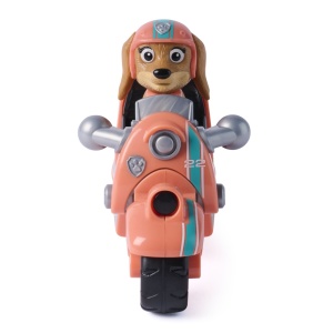 Set figurine Paw Patrol Liberty și motocicletă de salvare, roz, 20.32x20.32x7.62cm - Img 9