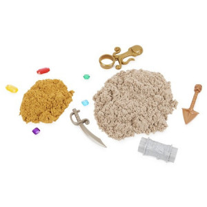 Set Kinetic Sand - Cutia de comori, 567 g - Img 6