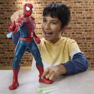SPIDER MAN SET INCARCARE DE PUTERE CU FIGURINA SPIDER MAN SI ACCESORII 36.5CM - Img 5