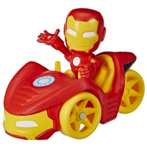 SPIDEY PRIETENII EXTRAORDINARI SET VEHICUL SI FIGURINA IRON MAN - Img 6