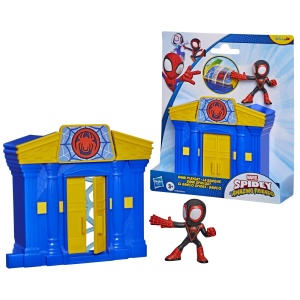 SPIDEY SI PRIETENII LUI UIMITORI MARVEL MINI SET BANCA CU FIGURINA SI ACCESORII - Img 5