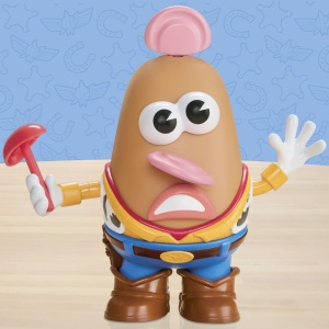 TOY STORY 5 DOMNUL CAP DE CARTOF FIGURINA WOODY TATER DE ASAMBLAT - Img 5