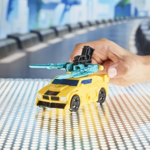 TRANSFORMERS CYBERWORLD ROBOT BUMBLEBEE BLINDAT TRANSFORMABIL - Img 7