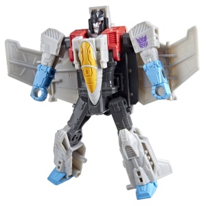 TRANSFORMERS CYBERWORLD ROBOT STARSCREAM CONVERTIBIL 10CM - Img 2