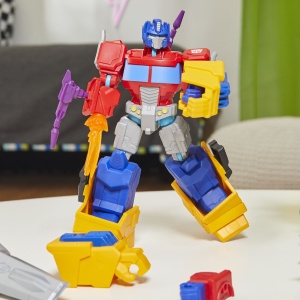 TRANSFORMERS MIX MASHERS SET FIGURINA OPTIMUS PRIME 12CM SI ACCESORII - Img 5