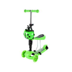 TROTINETA MALPLAY BUBURUZA TIP SCOOTER CU 3 ROTI VERDE - Img 3