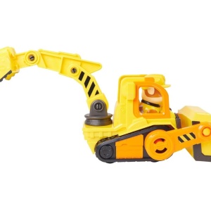 Vehicul tematic pentru copii Paw Patrol, Rubble si Buldozer - Img 6