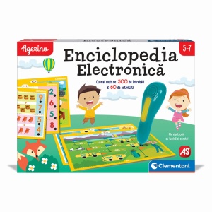 AGERINO ENCICLOPEDIA ELECTRONICA CU STILOU 5 7 ANI
