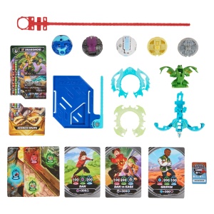 BAKUGAN SET DE LUPTA SPECIAL ATTACK VENTRI, SPECIAL ATTACK DRAGONOID TITANIUM BRUISER, TITANIUM TROX SI SMOKE - Img 3