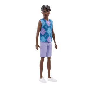 BARBIE PAPUSA BAIAT FASHIONISTAS CU PAR AFRO - Img 4