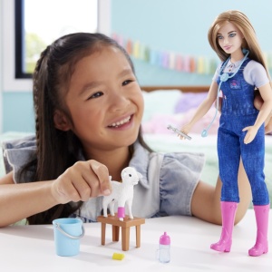 BARBIE PAPUSA BARBIE YOU CAN BE MEDIC VETERINAR - Img 4