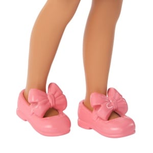 BARBIE PAPUSA CHELSEA BLONDA CU ROCHITA ROZ CU BULINE - Img 6
