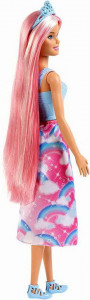 BARBIE PRINTESA CU ROCHITA CURCUBEU - Img 3