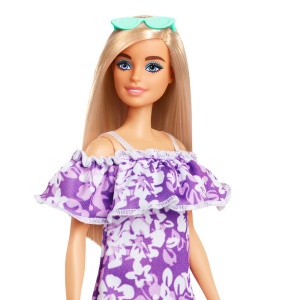 BARBIE TRAVEL PAPUSABARBIE ANIVERSARE 50 DE ANI MALIBU BLONDA - Img 5