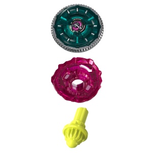 BEYBLADE X LET IT RIP SPIRALA MIRAGE CLOCK 9-65B - Img 2