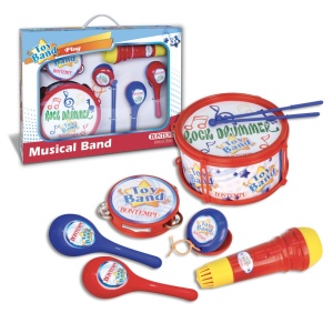 BONTEMPI SET MUZICAL CU MICROFON. - Img 3