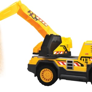 Camion cu Excavator Dickie, multicolor, 30cm, cu lumini si sunete, set educational - Img 4