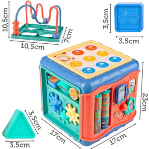 Cub educativ 6in1, Malplay - Img 5