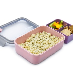 CUTIE PRANZ BENTO 1250ML CUTIE DETASABILA MELII ROZ MOV GRI - Img 4