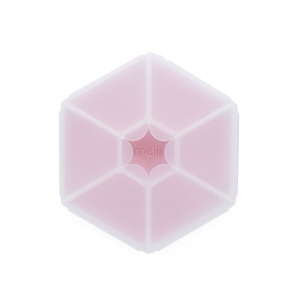 CUTIE SNACK HEXAGON SNACKLE 6 COMPARTMENTE, MELII, PINK - Img 2