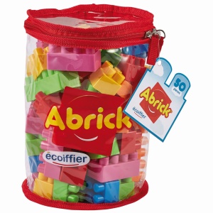 ECOIFFIER ABRICK SET DE CONSTRUIT MULTICOLOR 50 PIESE - Img 1