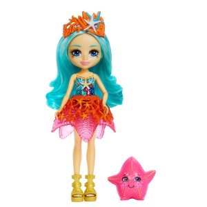 ENCHANTIMALS ROYAL PAPUSI SI ANIMALUTE STARIA STARFISH SI BEAMY - Img 2