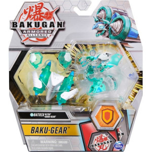 Figurina Bakugan Armored Alliance - Ultra Batrix, Alb-Verde - Img 1