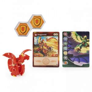 Figurina Bakugan Evolutions, Dragonoid Rosu - Img 3