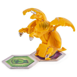 Figurina Bakugan Evolutions, Neo Pegatrix, Galben - Img 4