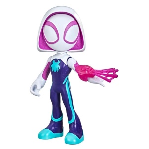 Figurina Hasbro Ghost Spider supradimensionată multicolor 22.8cm - Img 3
