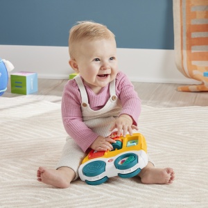FISHER PRICE ANIMAL FRIENDS CENTRU DE ACTIVITATI MASINUTA - Img 5