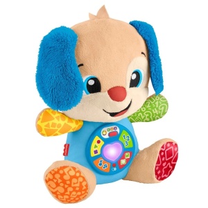 FISHER PRICE CATEL INTERACTIV CU URECHI ALBASTRE RADE SI INVATA - Img 2