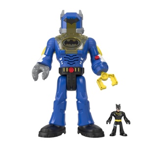 FISHER PRICE IMAGINEXT DC SUPER FRIENDS ROBOT BATMAN 30CM - Img 5